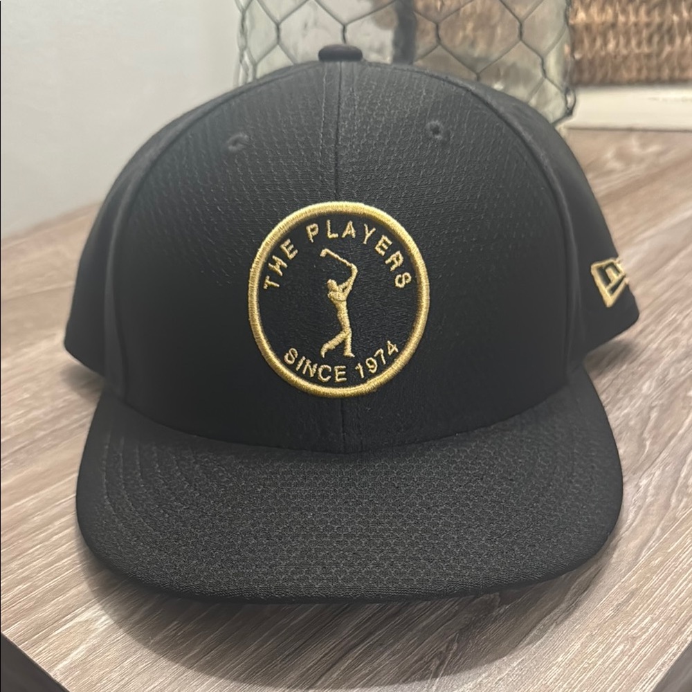 Black and Gold The Players Cap